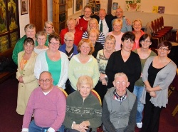 Participants in the six week course at Glencairn.